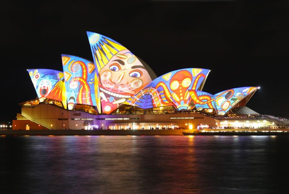 Vẻ đẹp huyền ảo về đêm của Sydney Opera House